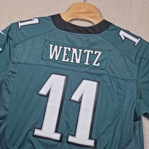 Carson Wentz Philadelphia Eagles Nike On Field NFL Jersey Mens 48 XL Sewn Stitch